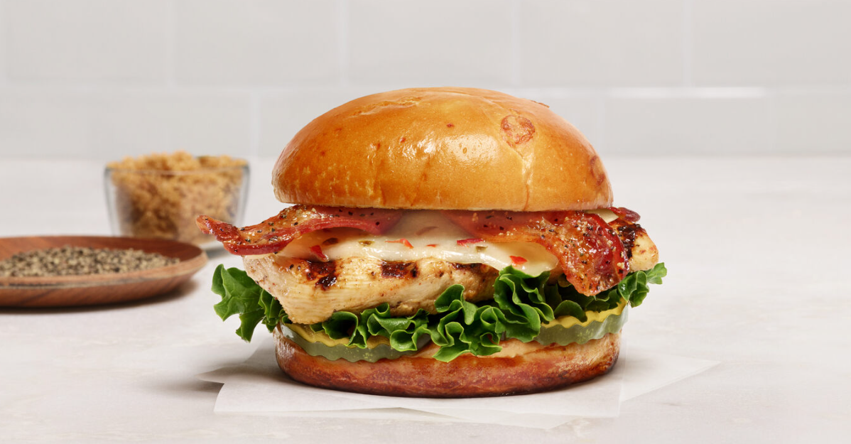 Chick-fil-Maple Pepper Bacon Sandwich